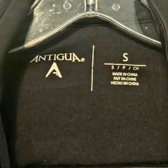 Men's St. Louis Cardinals Antigua Black Metallic Links Full-Zip Vest - Picture 7 of 13